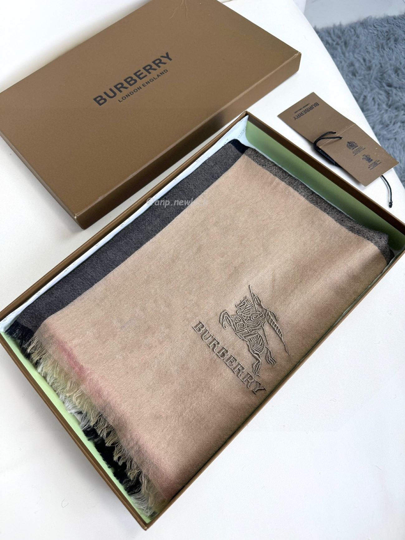 Burberry Vintage Check Cashmere Scarf 90x200cm (4) - newkick.org